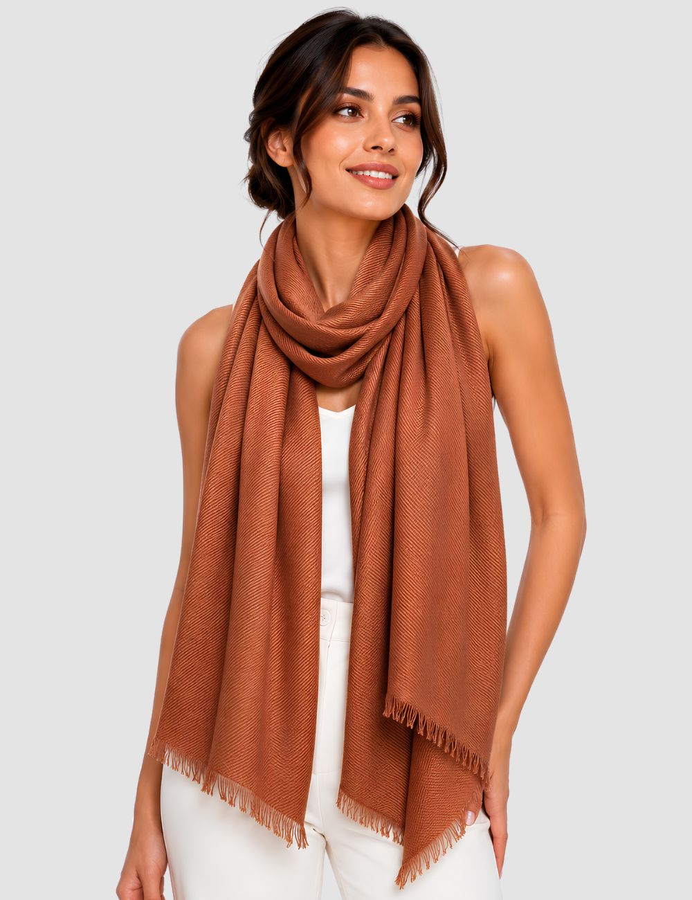Solid Scarf Grey