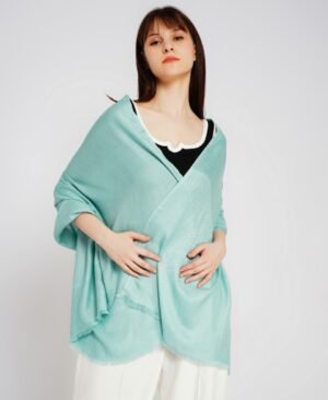 Powder Blue Plain scarf