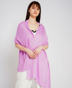 Lavender Plain scarf