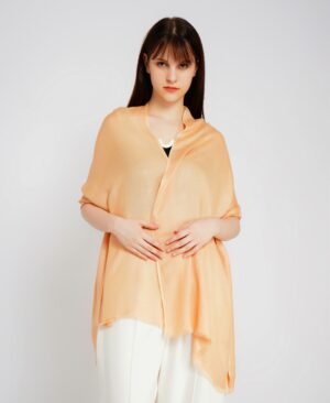 Champagne Beige Plain scarf