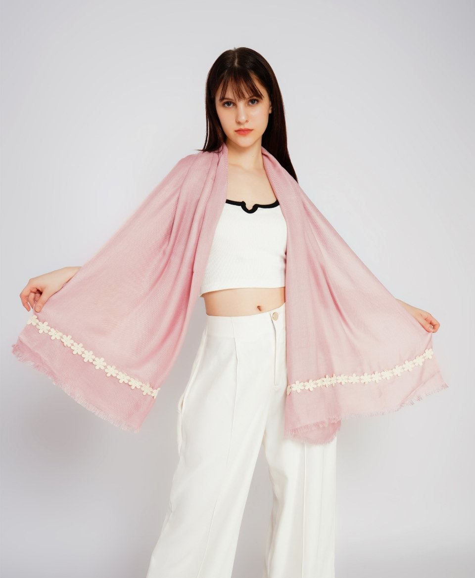 Lavender Lace Scarf - Image 5