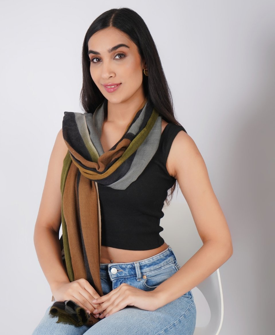 Hand Painted Scarf - Image 5