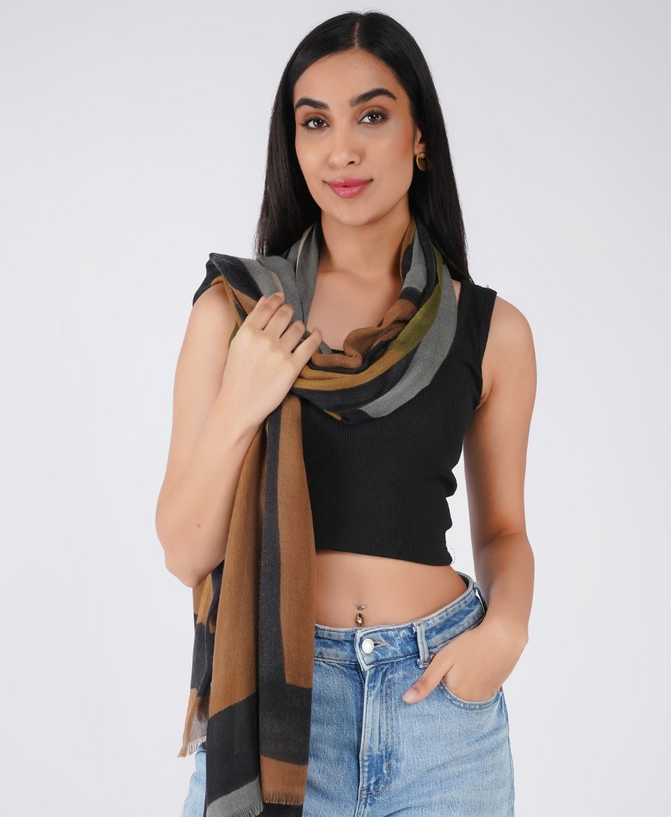Hand Painted Scarf - Image 4