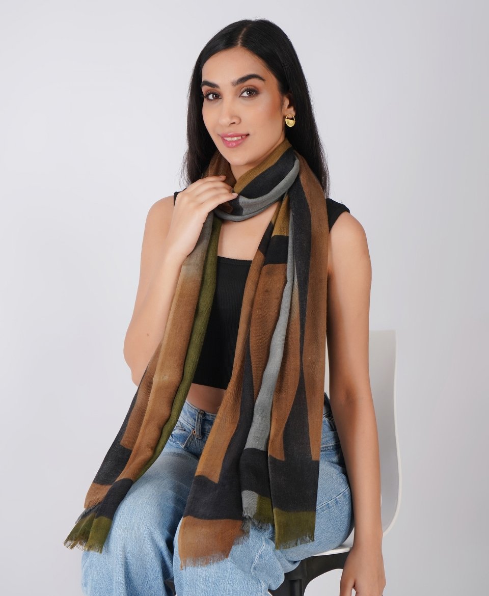 Hand Painted Scarf - Image 2
