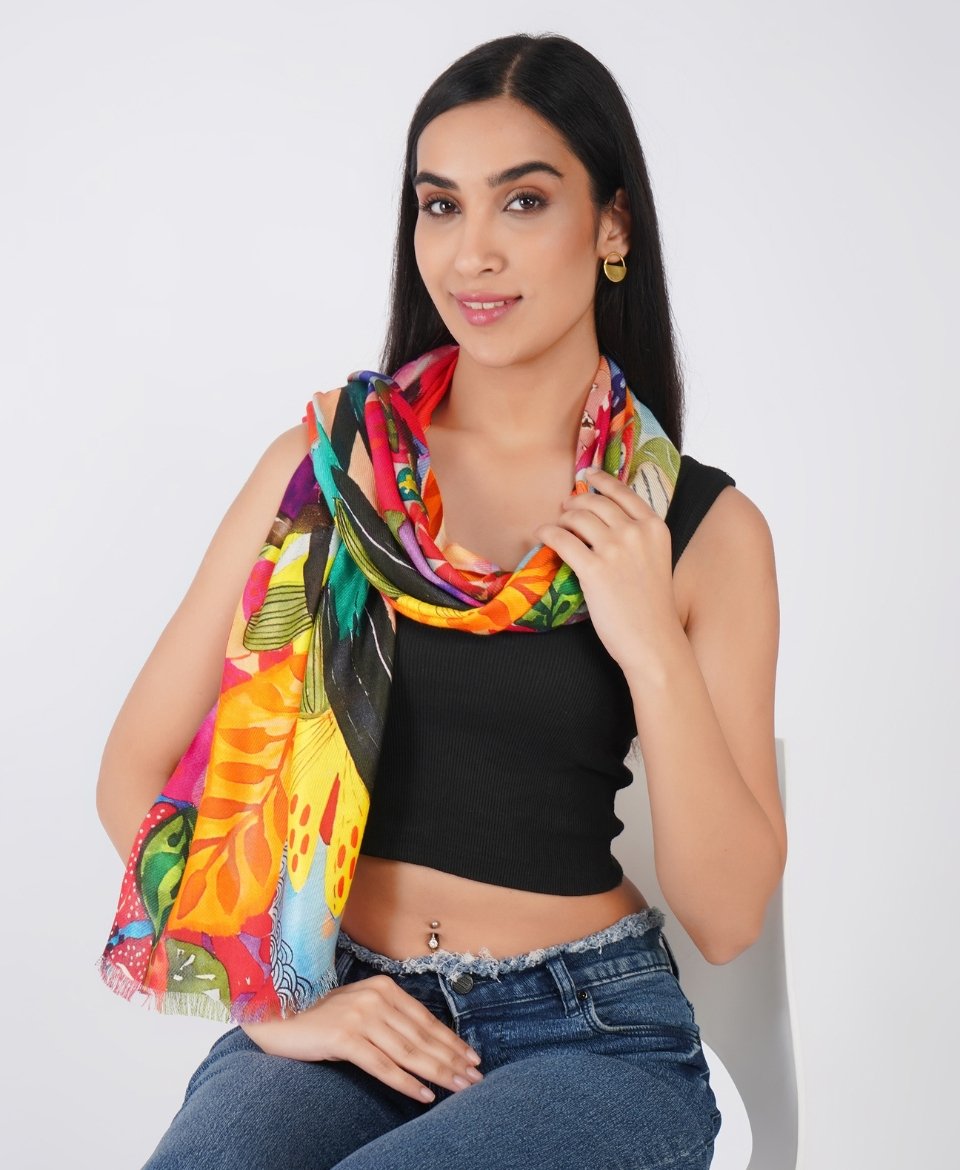 Digital Printed Scarf - Image 5