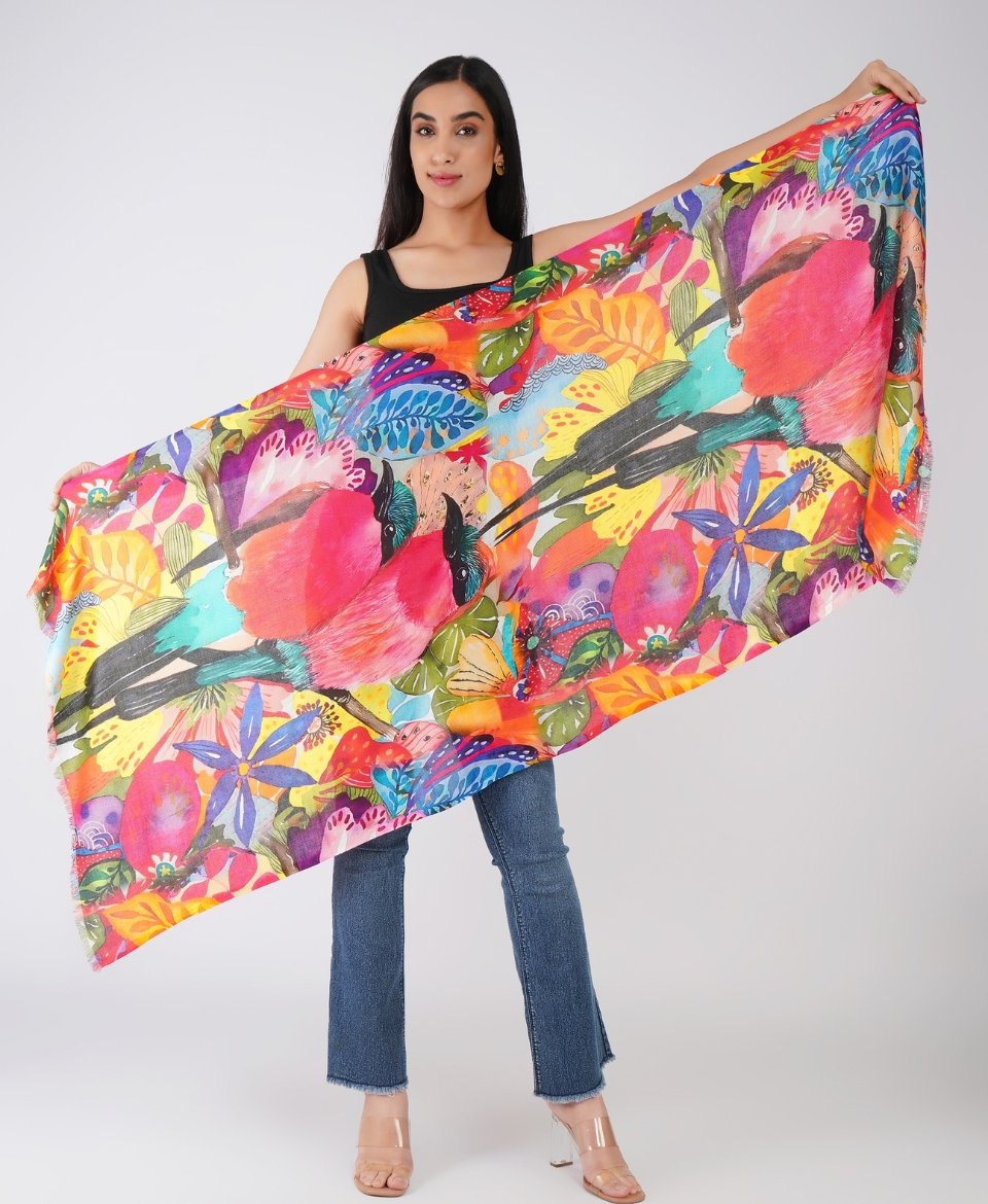 Digital Printed Scarf - Image 2