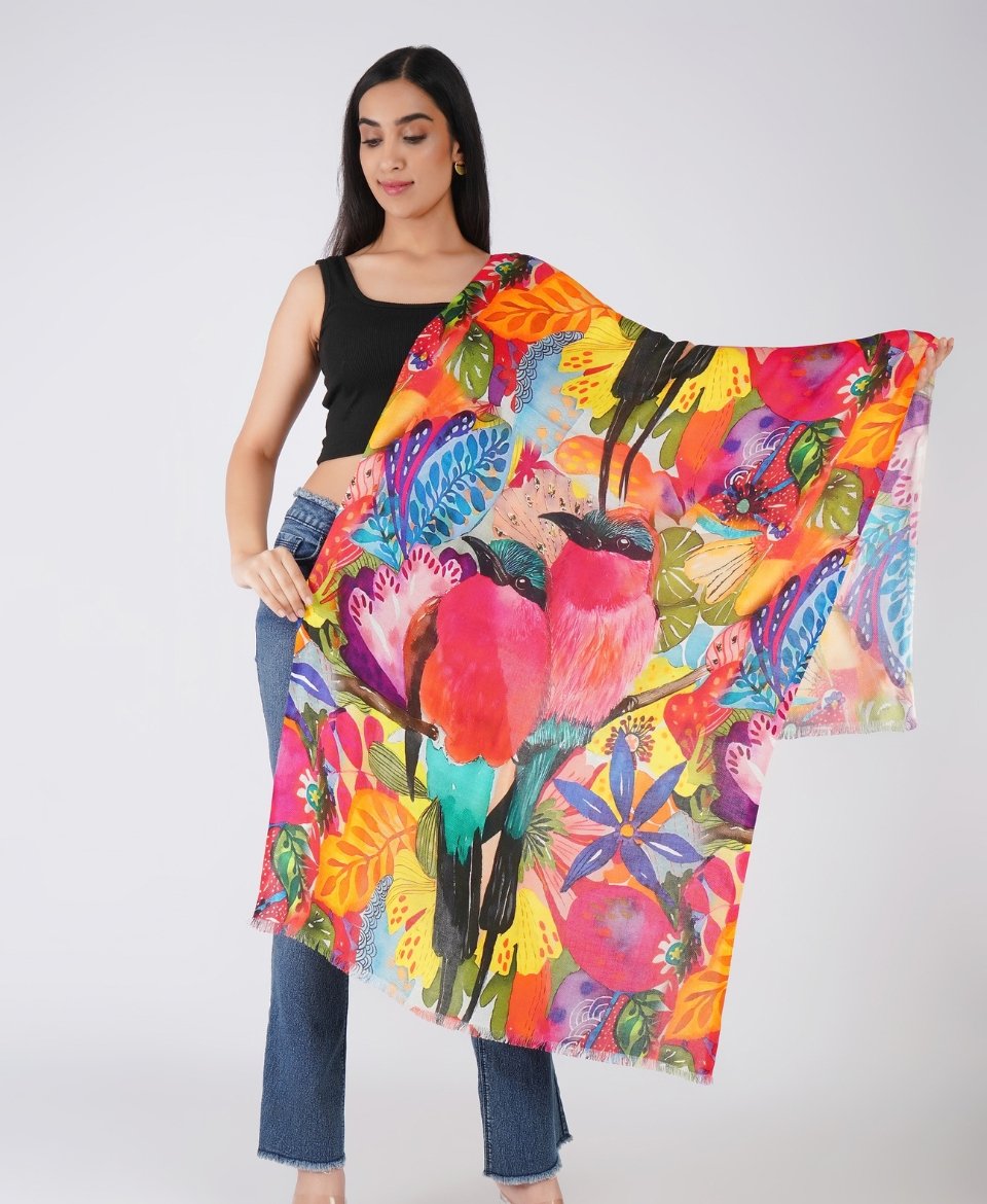 Digital Printed Scarf - Image 4