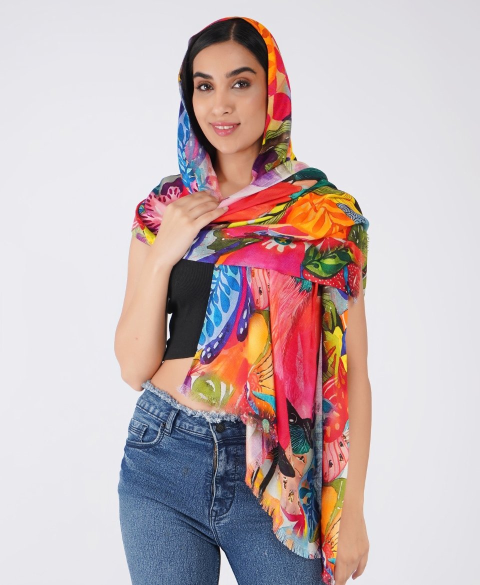 Digital Printed Scarf - Image 3