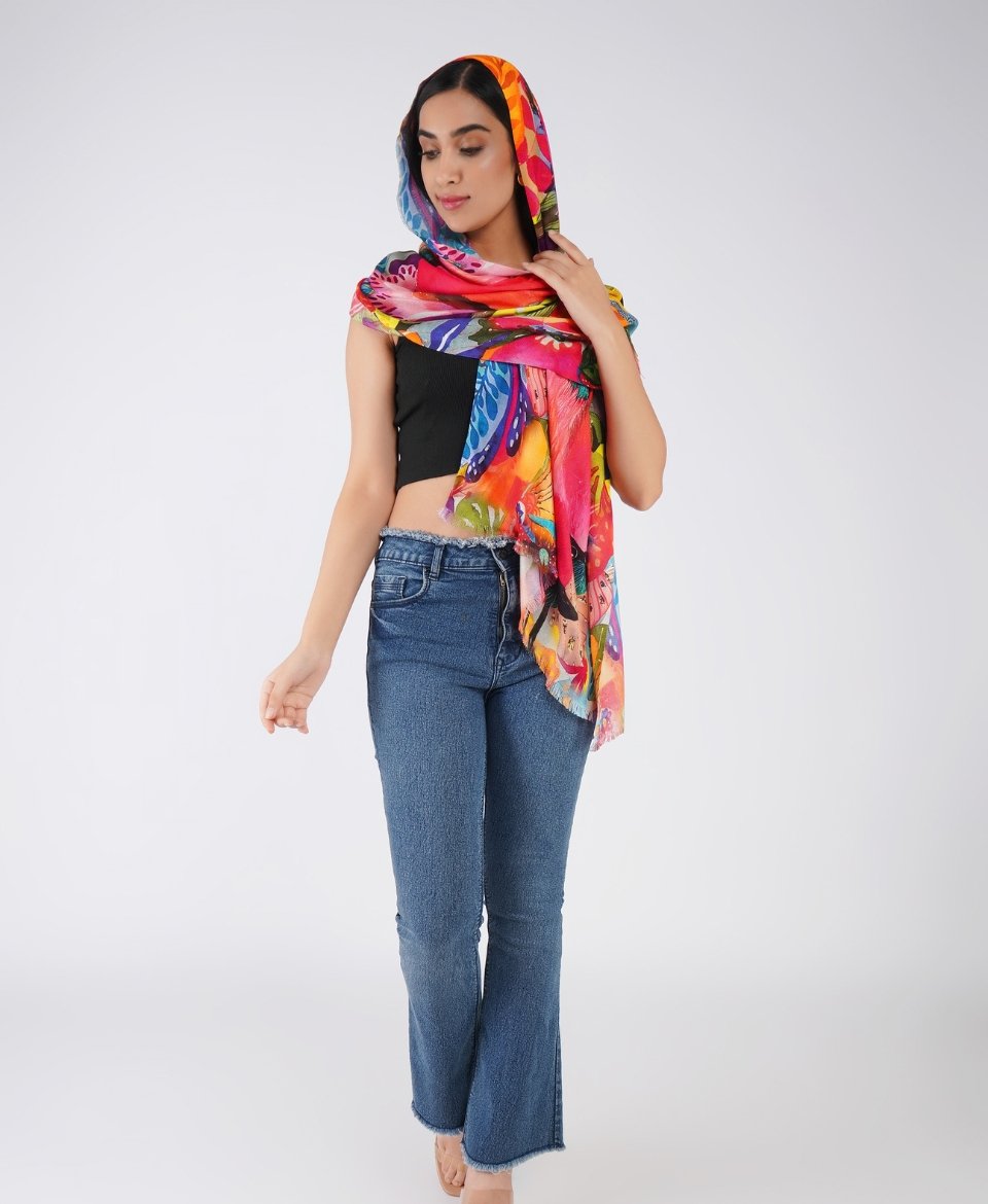 Digital Printed Scarf - Image 7