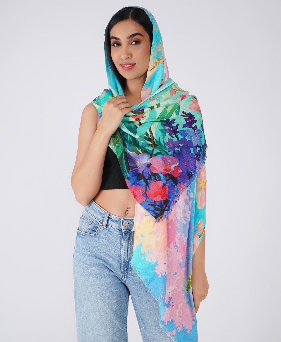 Digital Printed Scarf - Image 2