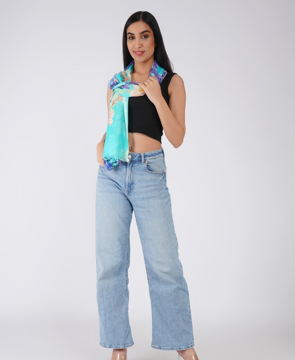 Digital Printed Scarf - Image 4