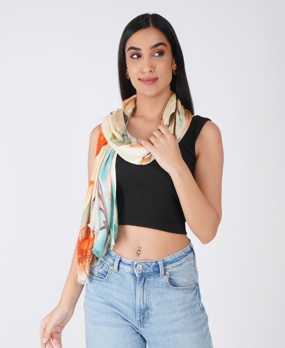 Digital Printed Scarf - Image 5