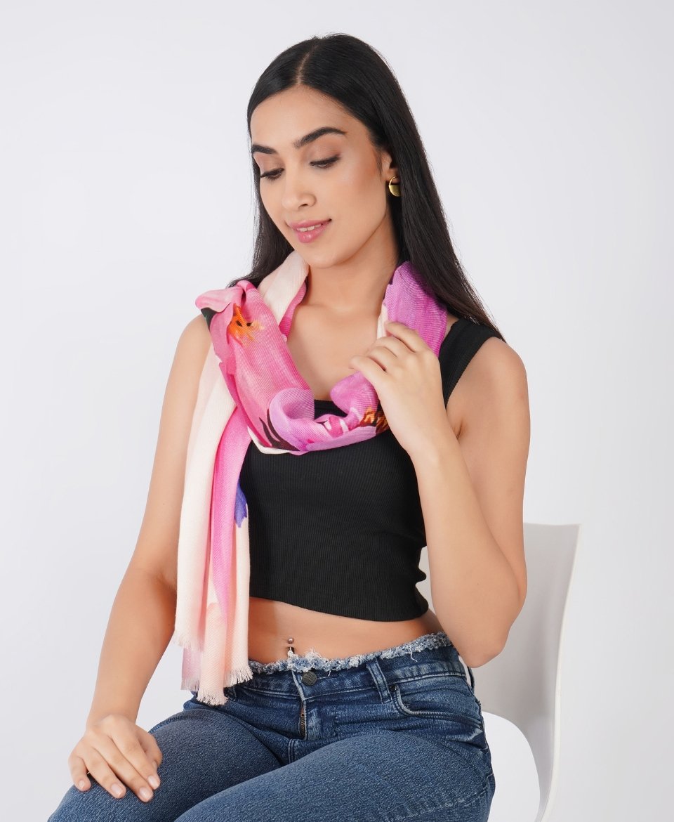 Digital Printed Scarf - Image 4