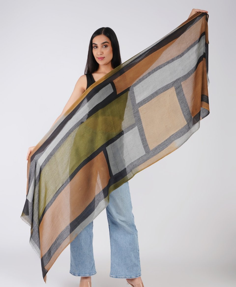 Hand Painted Scarf